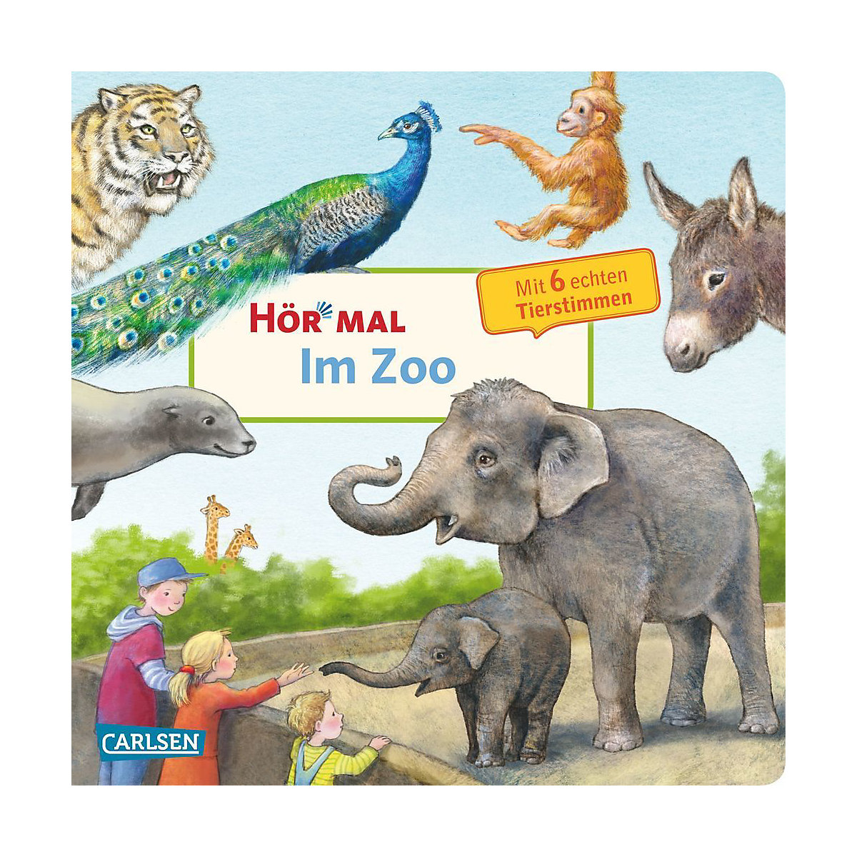 Hör mal: Im Zoo, Soundbuch mit Tiergeräuschen