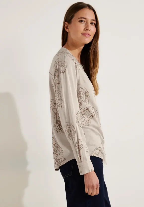 CECIL Bluse mit Paisley Print