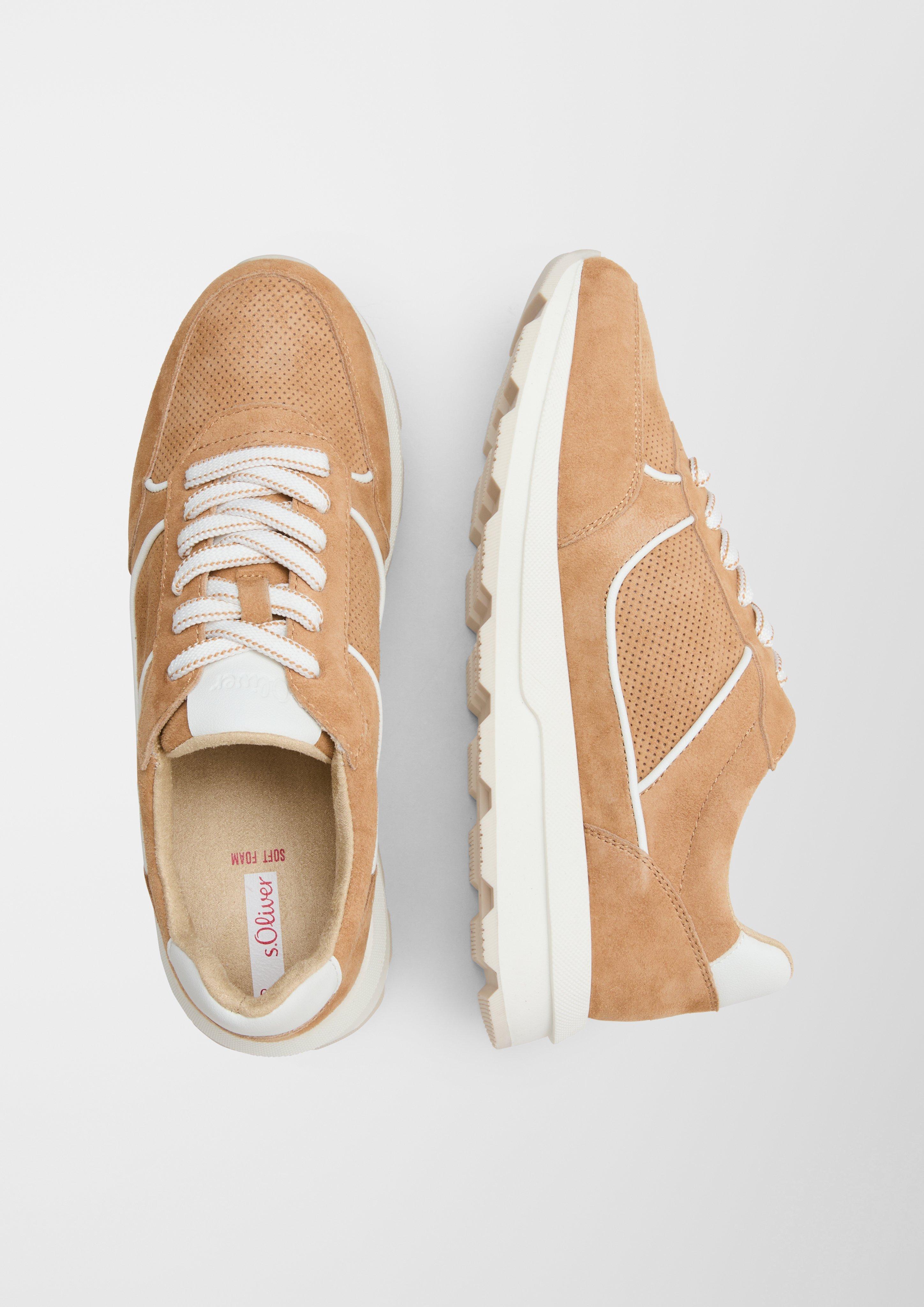 Sneaker aus Rindleder  6007345-319