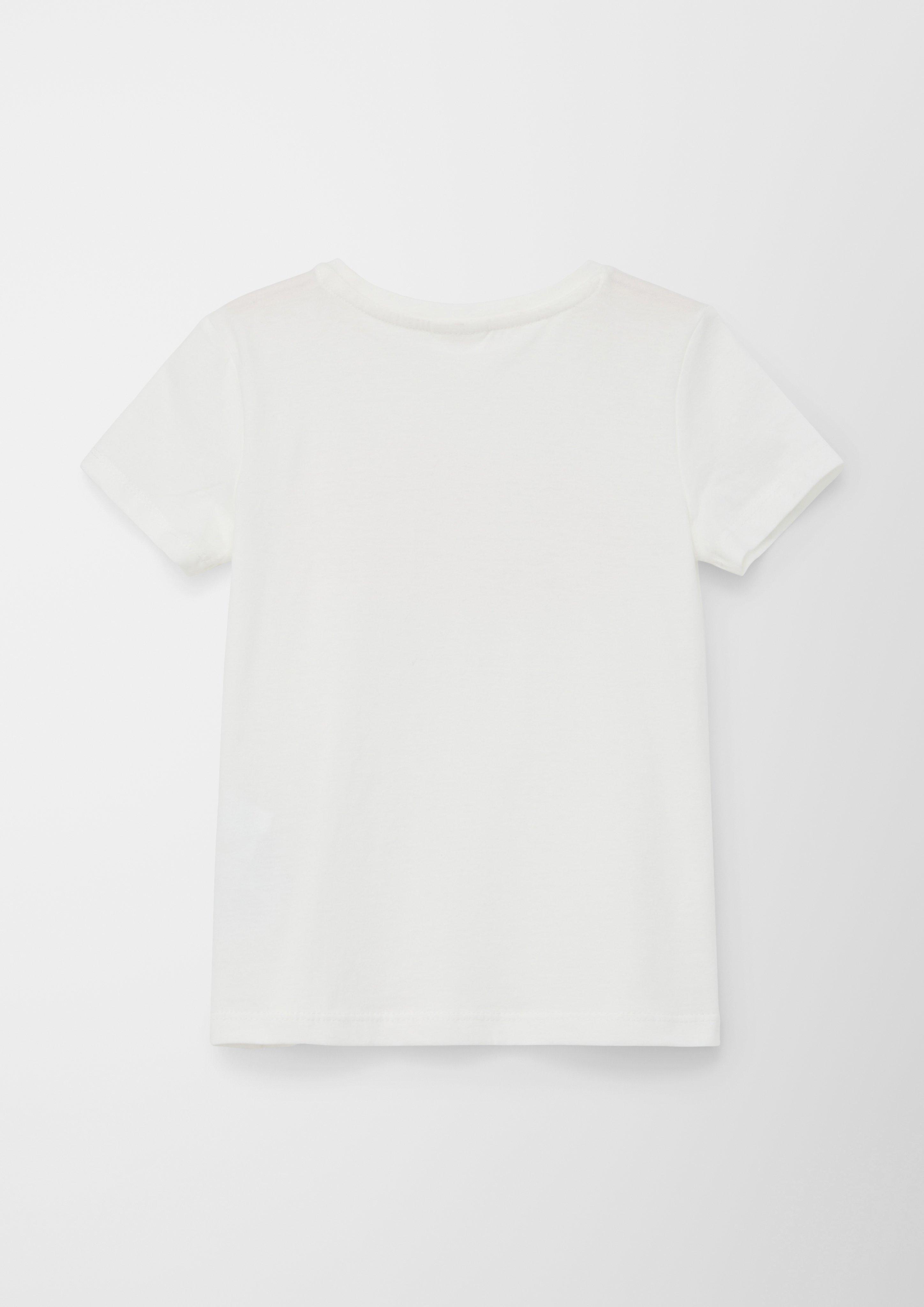 T-Shirt mit floralem Print  2127413-0210