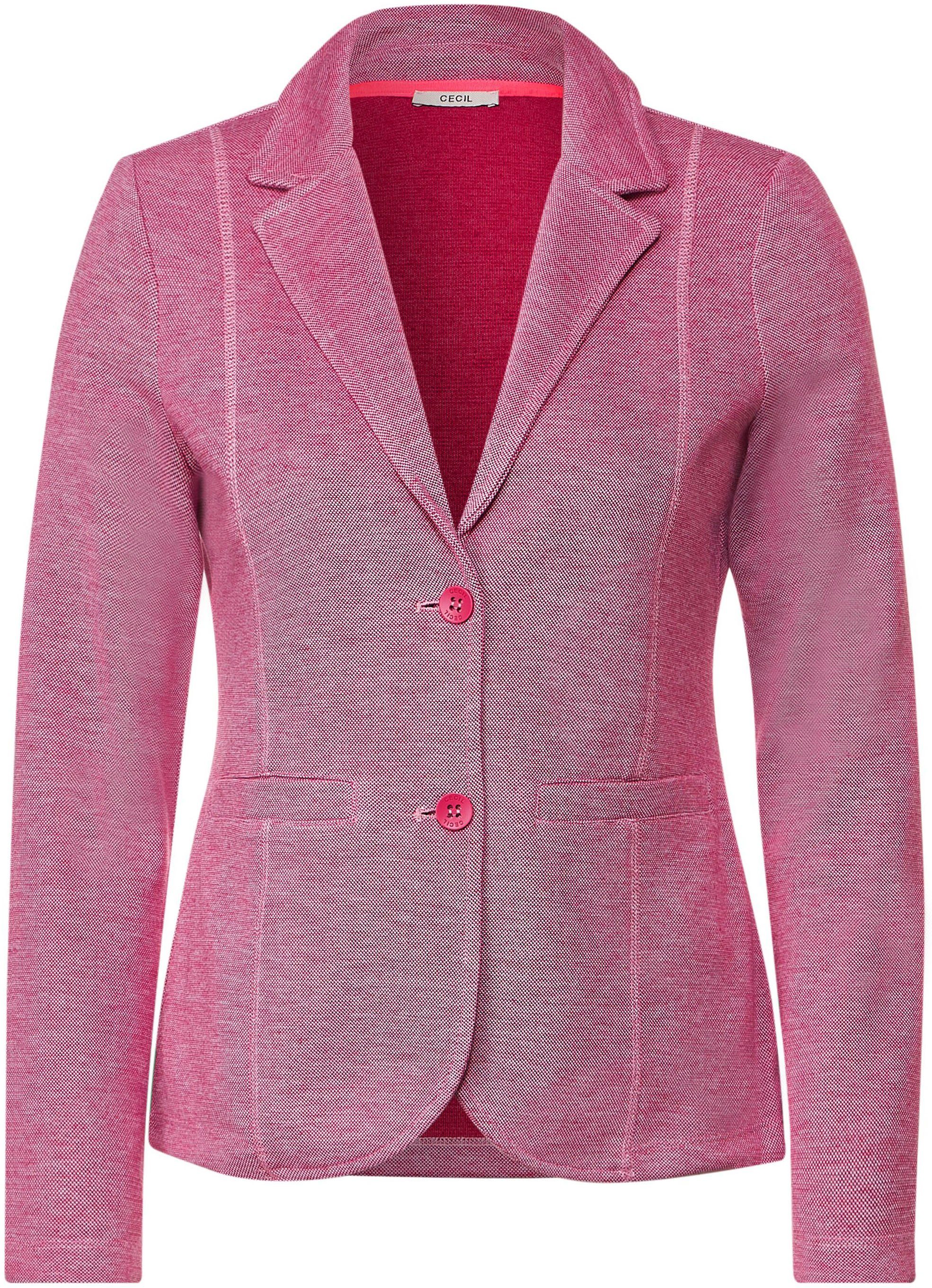 Cecil Sweatblazer mit abgerundetem Saum