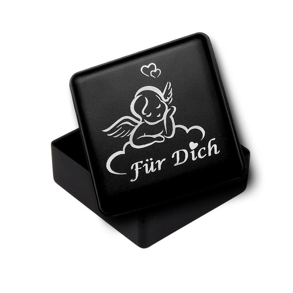 Limana Kette mit Anhänger Kinder Mädchen Damen 925 echt Sterling Silber Stern Schneeflocke, Zirkonia Geschenk Idee Nikolaus Weihnachten