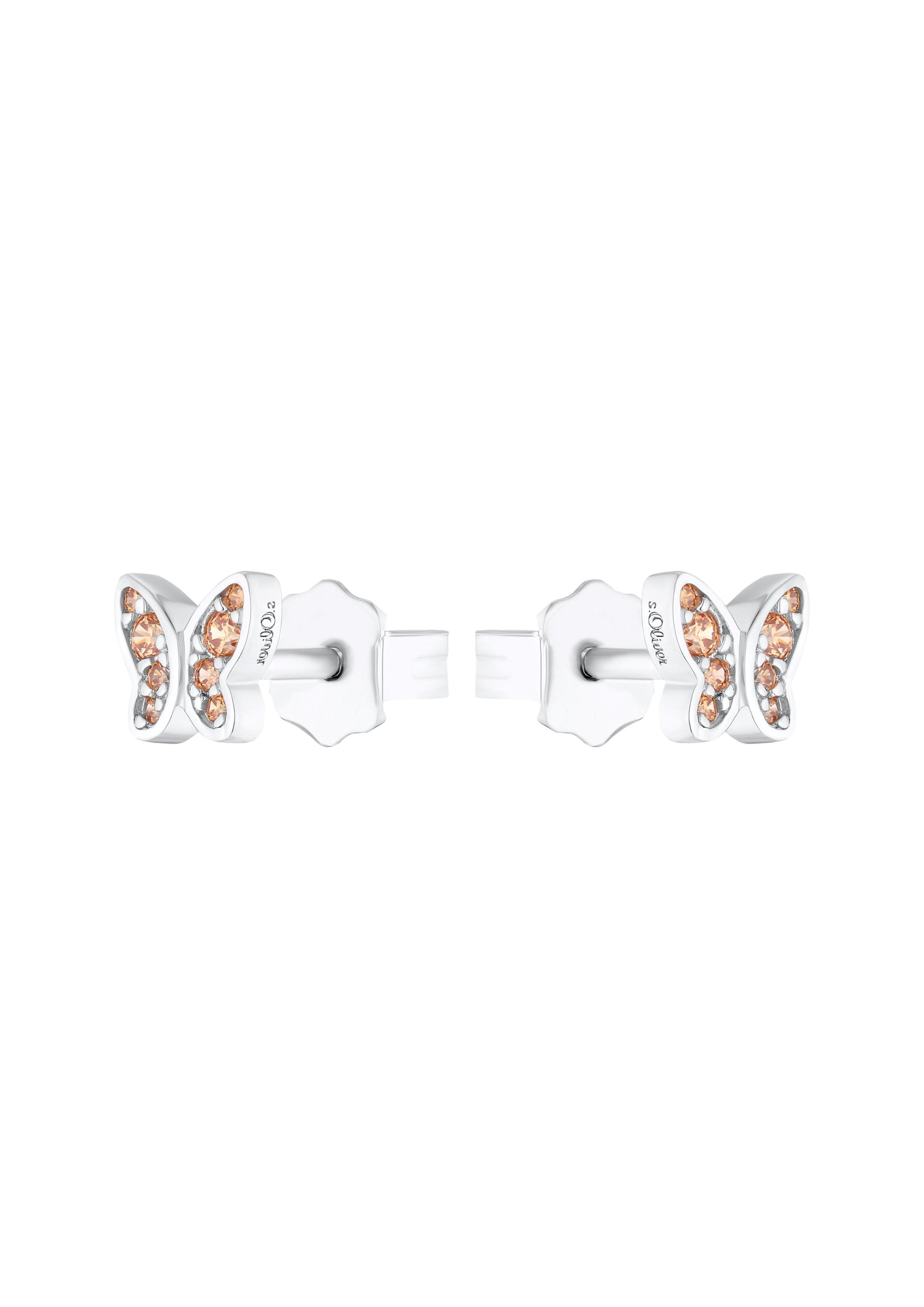 Ohrstecker mit Schmetterling-Motiv  6009189-15E0