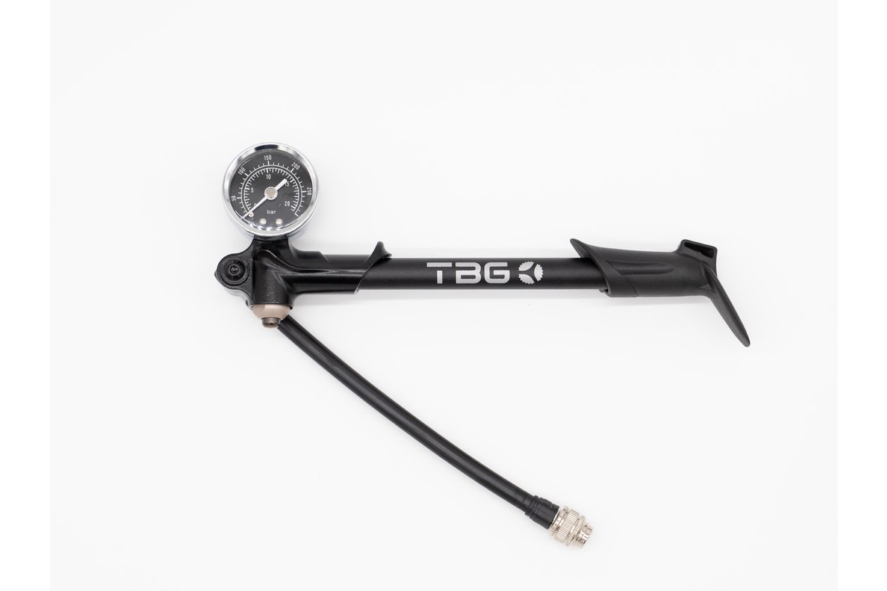 TBG Du00e4mpferpumpe Alu mit Schlauch