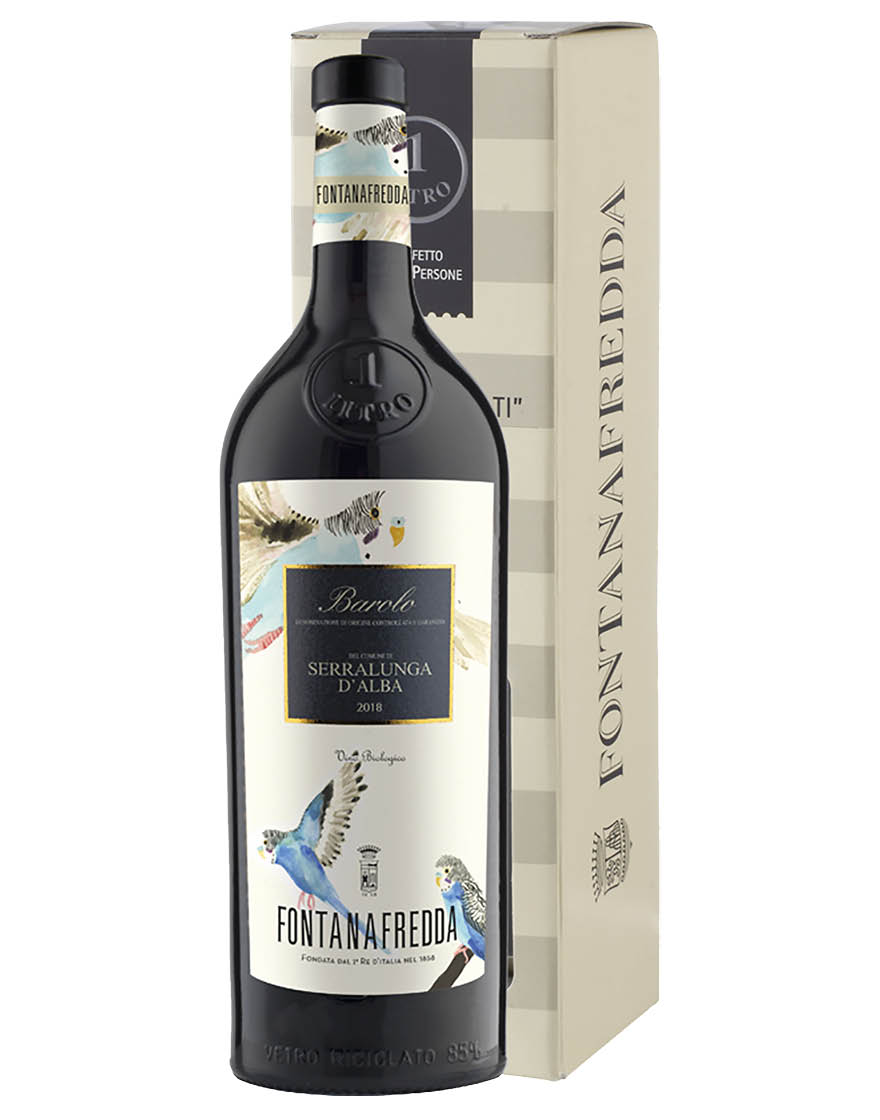 Barolo  DOCG Serralunga d'Alba Renaissance 2018 Fontanafredda 1 ℓ, En Étui