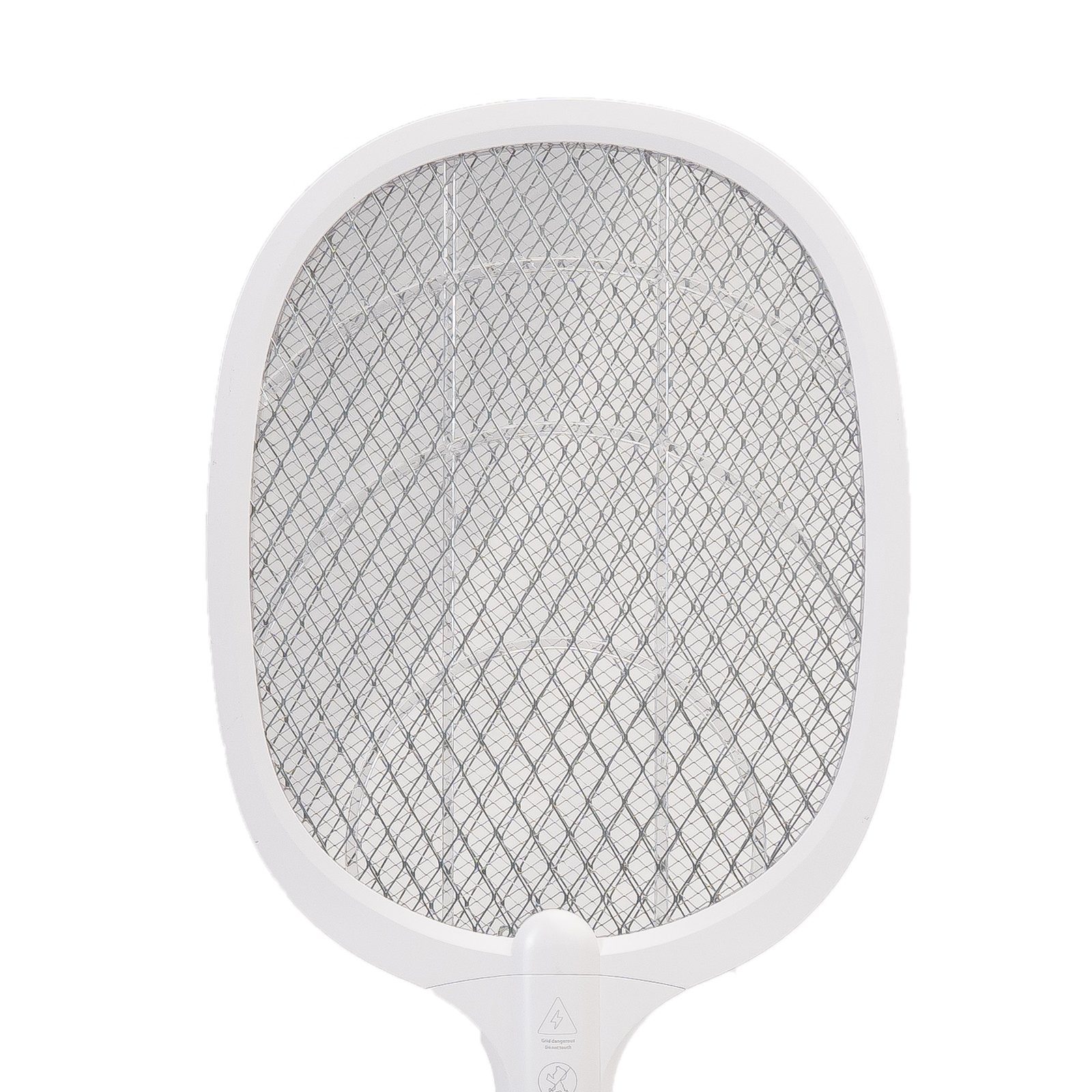 Grafner Moskitonetz elektrische Akku Fliegenklatsche USB UV LED FL11030 (Stk, 1 St., 1), L ca. 52 cm, B: ca. 21,5 cm, UV-LED-Licht, aufladbarer Akku, 1200 mAh