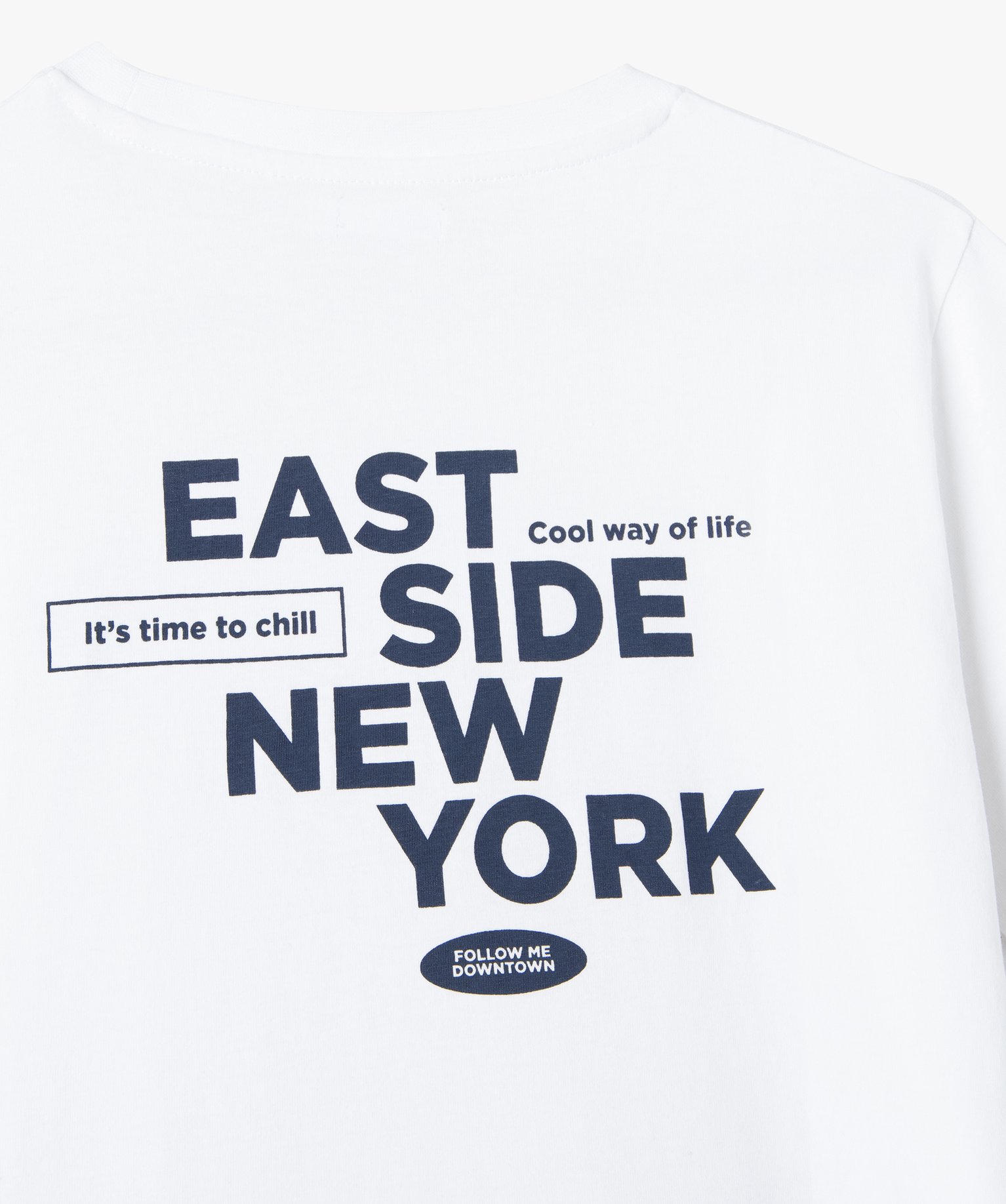 Tee-shirt à manches courtes avec inscriptions US Garçon blanc | GEMO