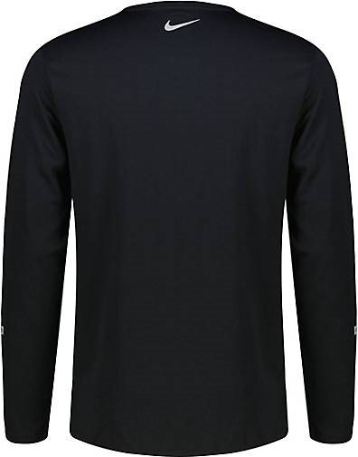 Nike Performance Herren Laufshirt NIKE DRI FIT UV MILER TOP LS FLASH