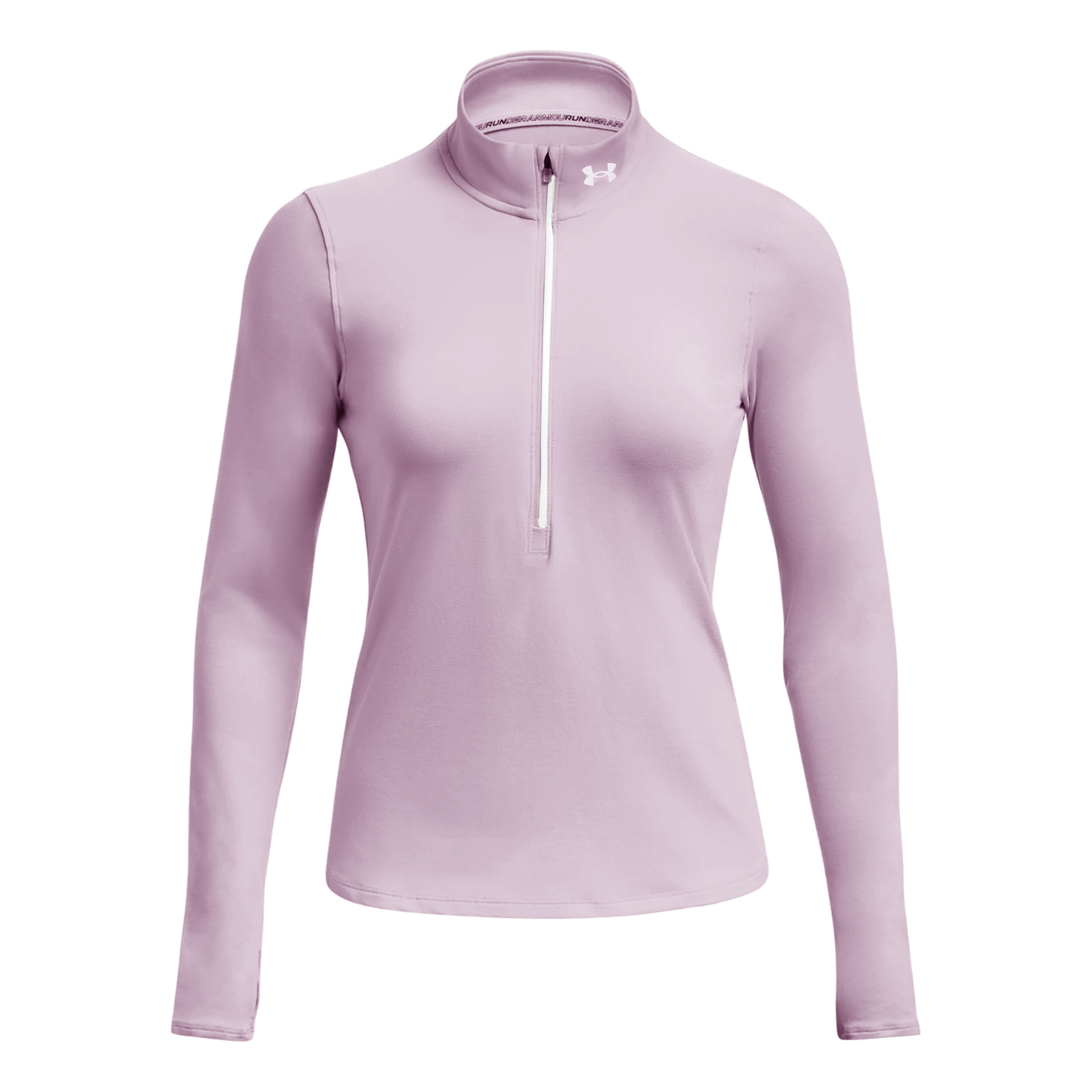 Qualifier Run 1/2 Zip Lauftop Damen - Lila