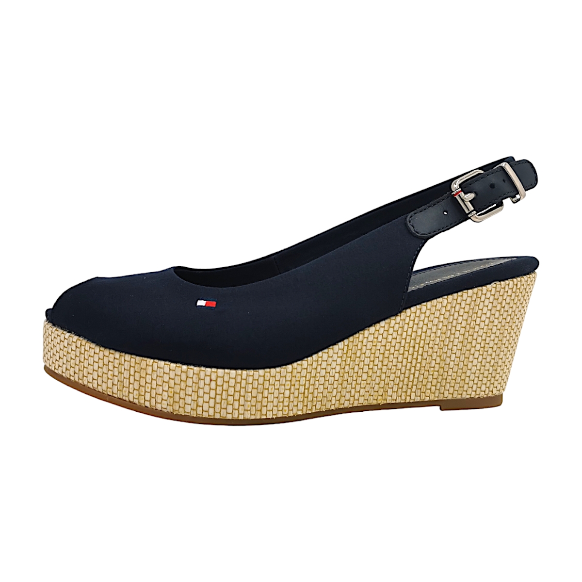 Tommy Hilfiger ICONIC ELBA SLING BACK WE FW0FW04788/DW6 Blau DW6 Space Blue