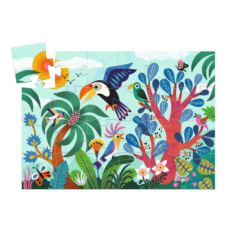Puzzle Coco le Toucan 24 pièces Djeco