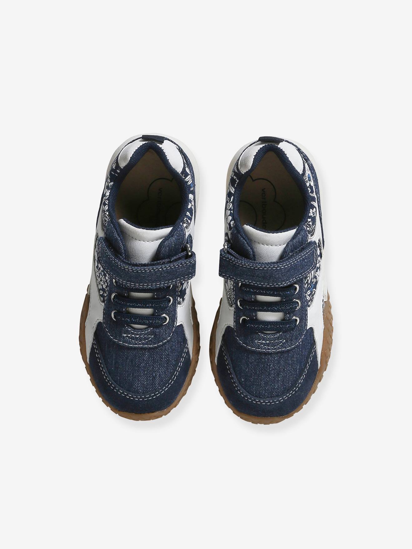 Vertbaudet Kinder Sneakers mit Anziehtrick - dunkelblau
