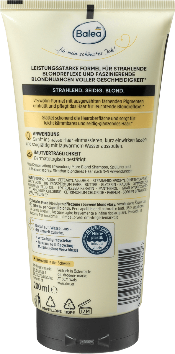 Conditioner More Blond, 200 ml