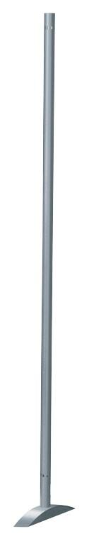 Kerkmann Abschlusssäule Metropol DIN A3 Silber 55 x 450 x 1.750 mm