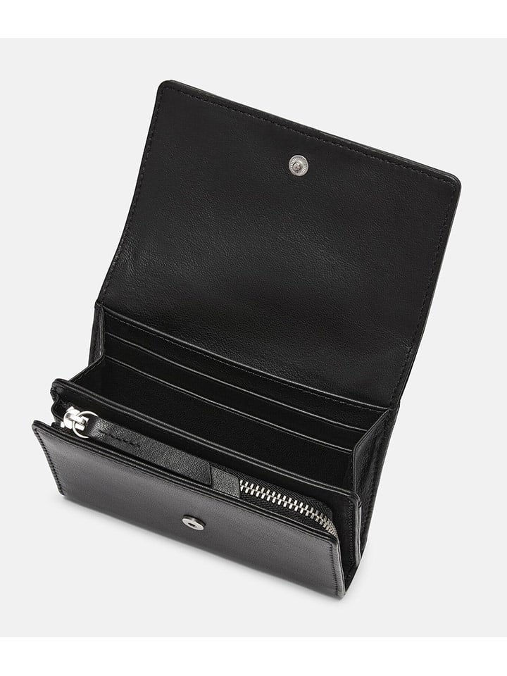 LIEBESKIND BERLIN Leder-Geldbörse in Schwarz - (B)18 x (H)12 x (T)4 cm günstig kaufen onesize