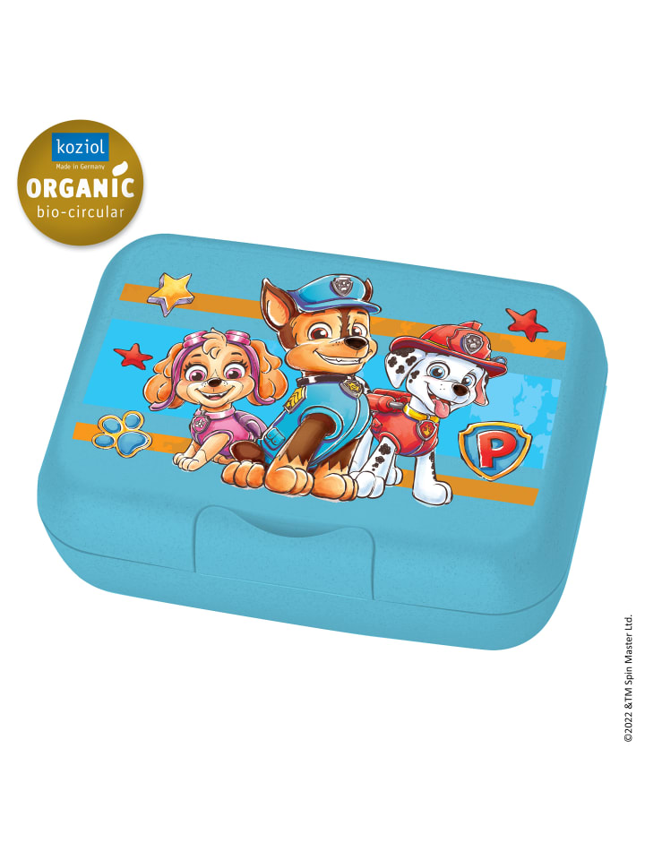 koziol CANDY L PAW PATROL - Lunchbox mit Trennschale in organic blue paw patrol günstig kaufen onesize