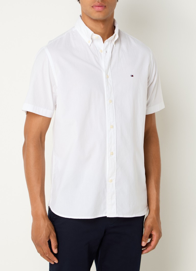 Tommy Hilfiger Flex majica regular fit z vezenim logotipom