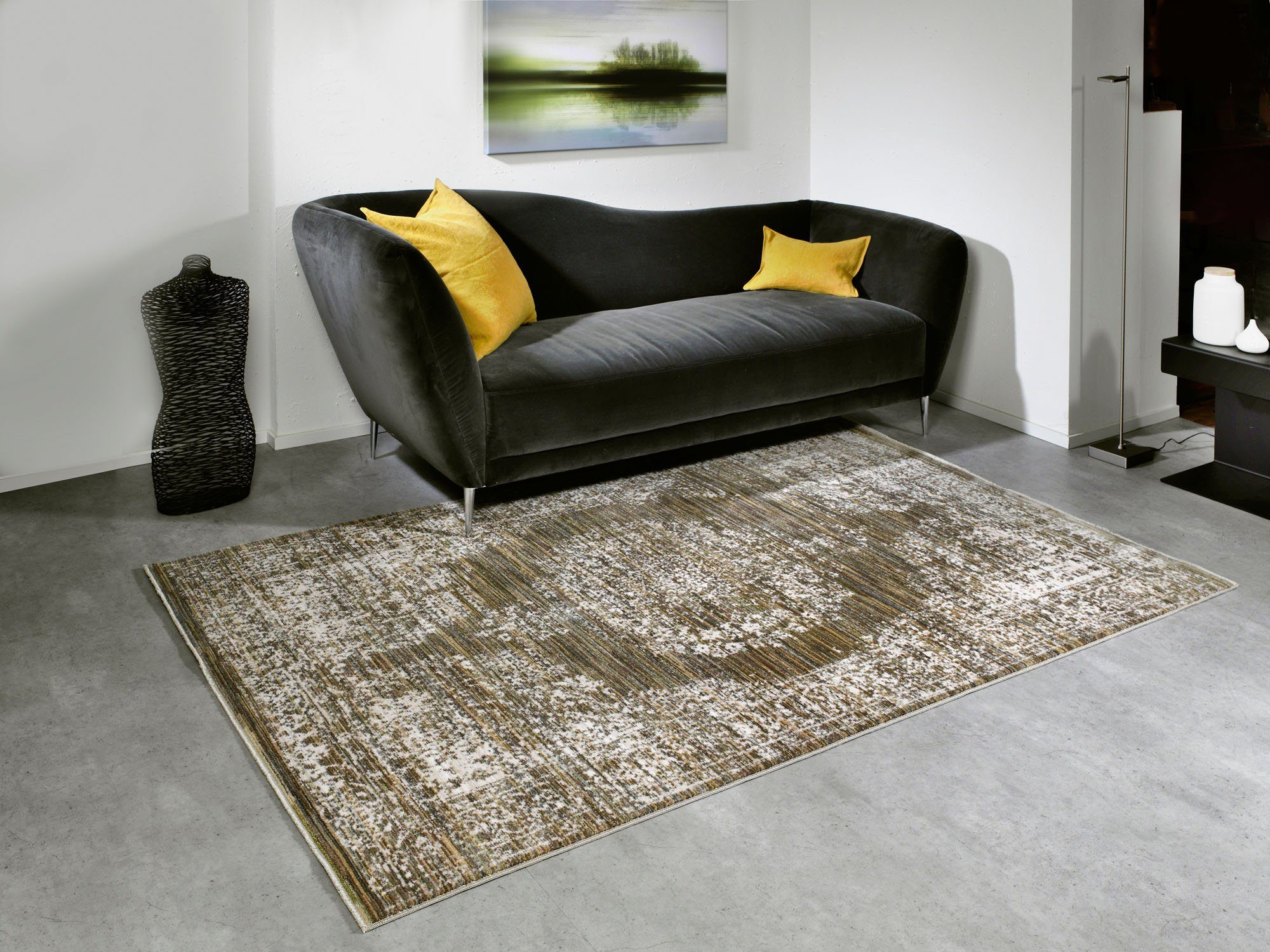 Teppich Bella, GALLERY M branded by Musterring, rechteckig, Höhe: 8 mm, Wohnzimmer