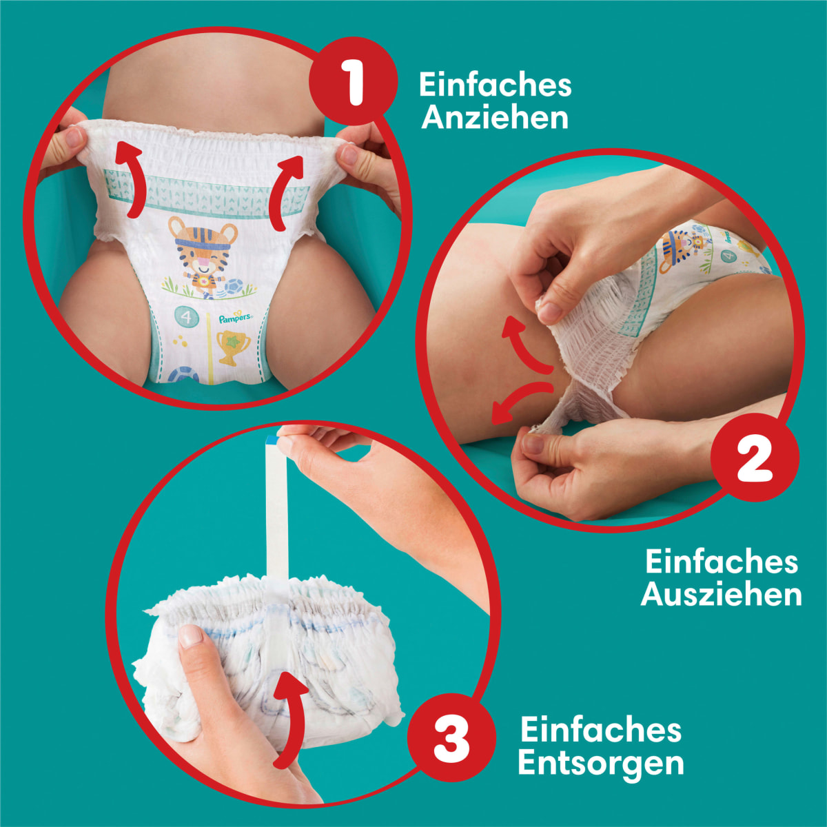 Baby Pants Baby Dry Gr.7 Extra Large (17+kg), Big Pack, 36 St