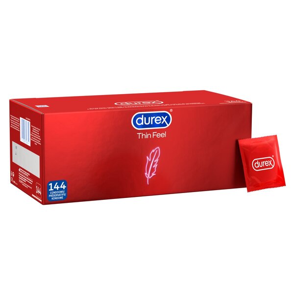 Durex Thin Feel óvszer Orvostechnikai eszköz - 144 darab