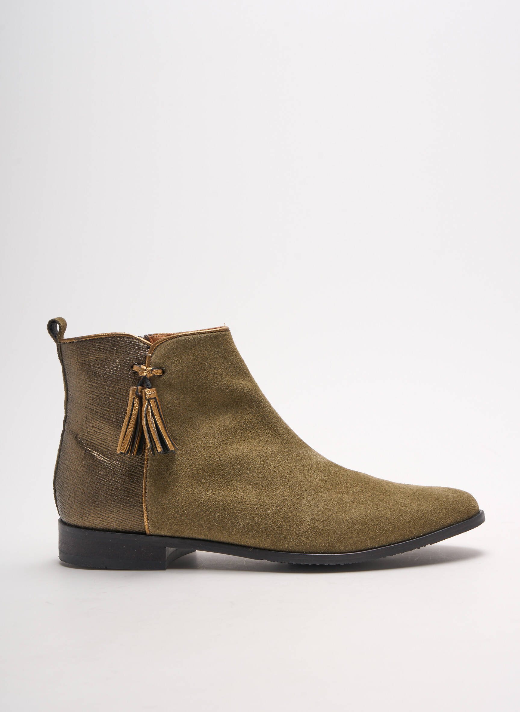 Adolie Bottines Femme couleur vert