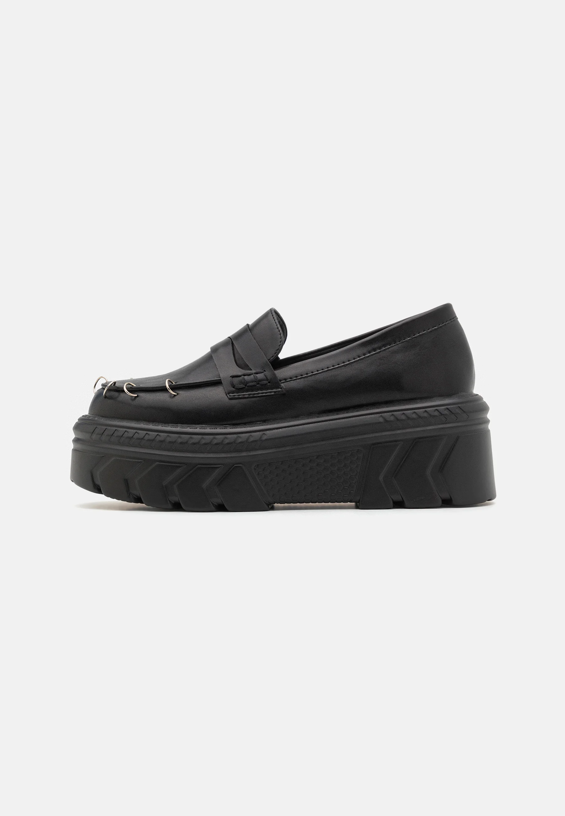 Koi Footwear ESGAR CHUNKY PUNK LOAFERS - Zapatos de plataforma