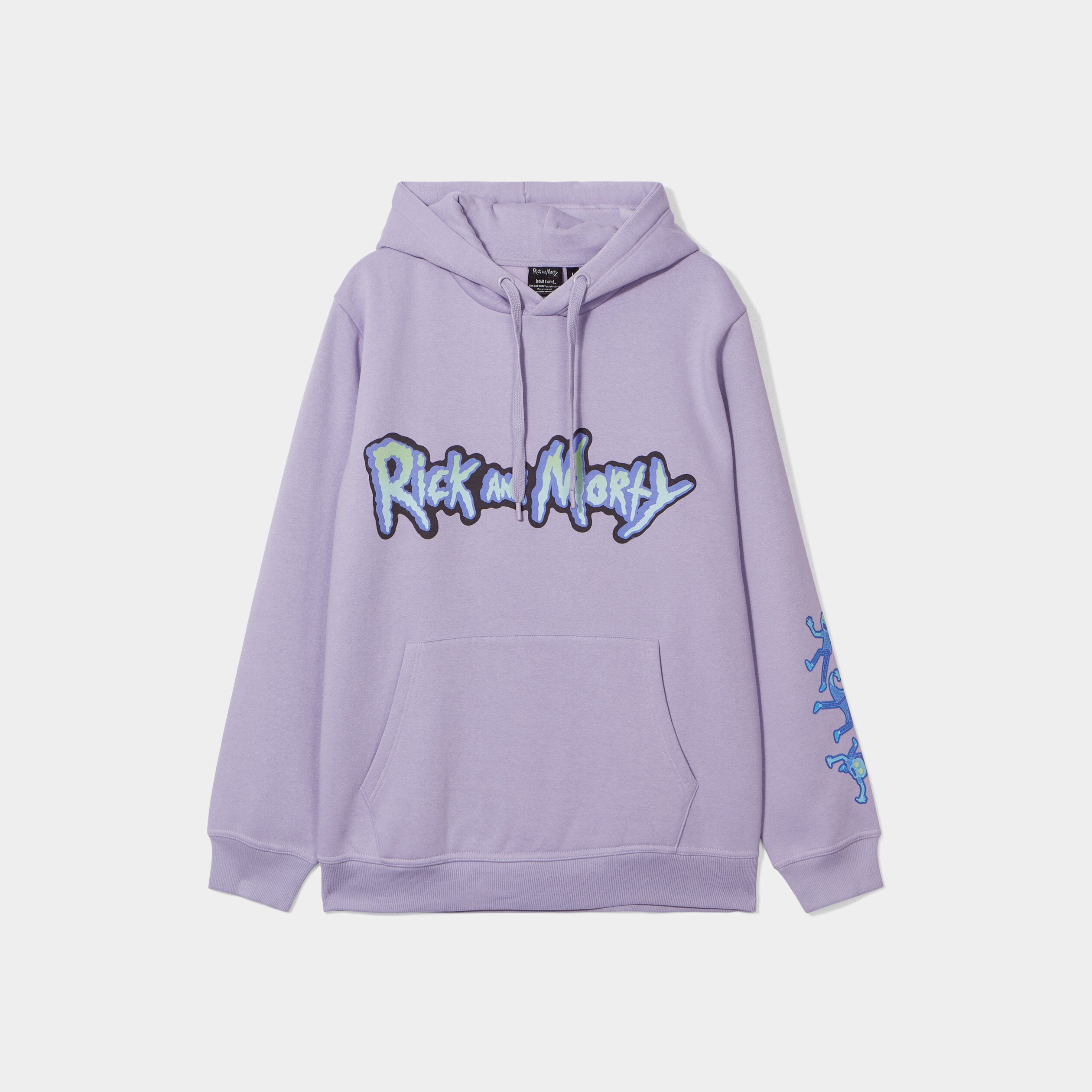 Sweat à capuche hoodie Rick et Morty parme homme | La Halle