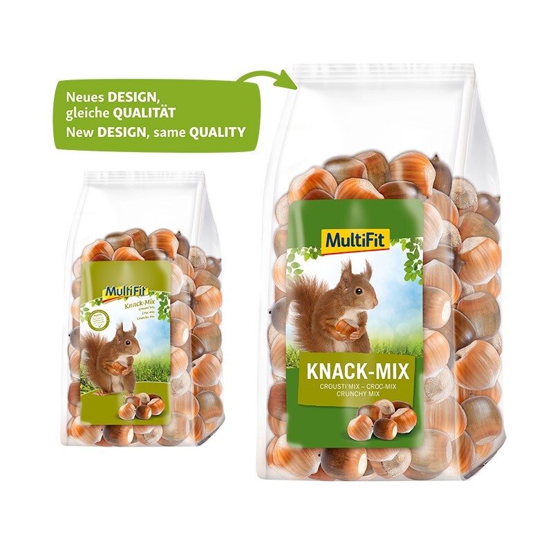MultiFit Eichhörnchen MultiFit Knack-Mix 2x250g