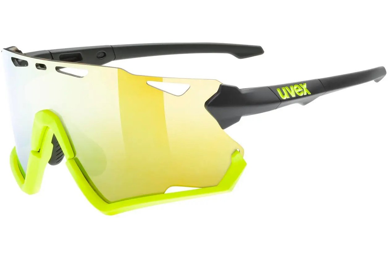 Uvex Sportstyle 228 Black Yellow Matt /Mirror Yellow
