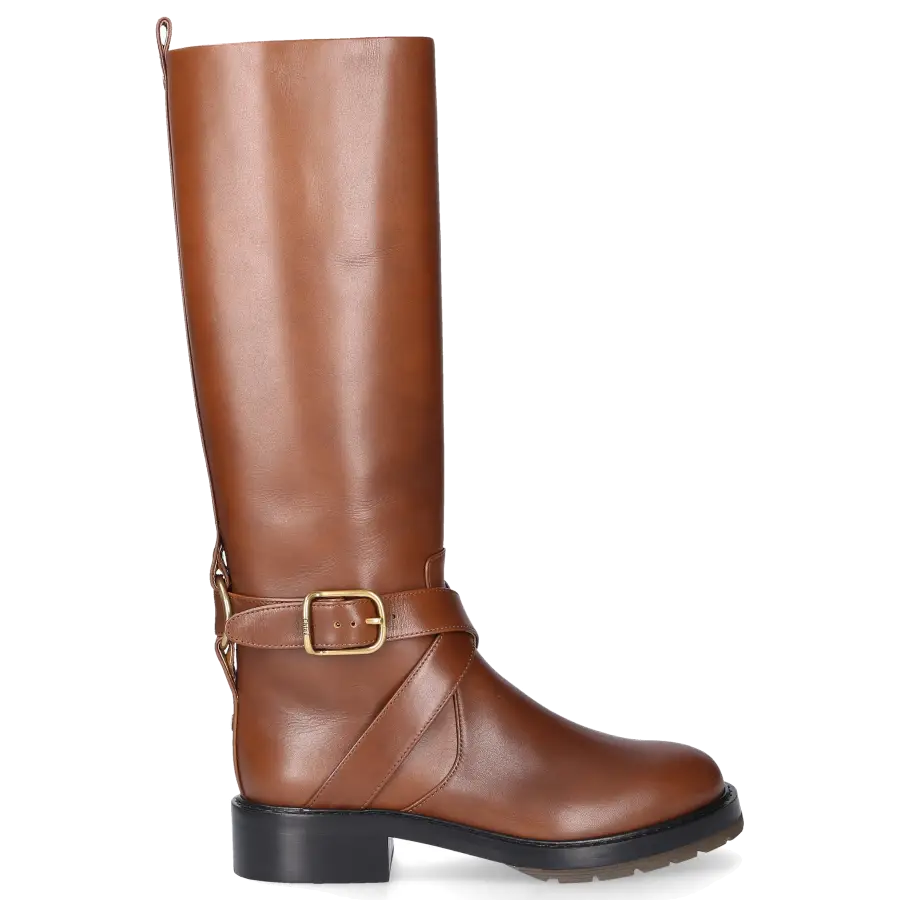 Chloé - Stiefel DIANA Kalbsleder - braun