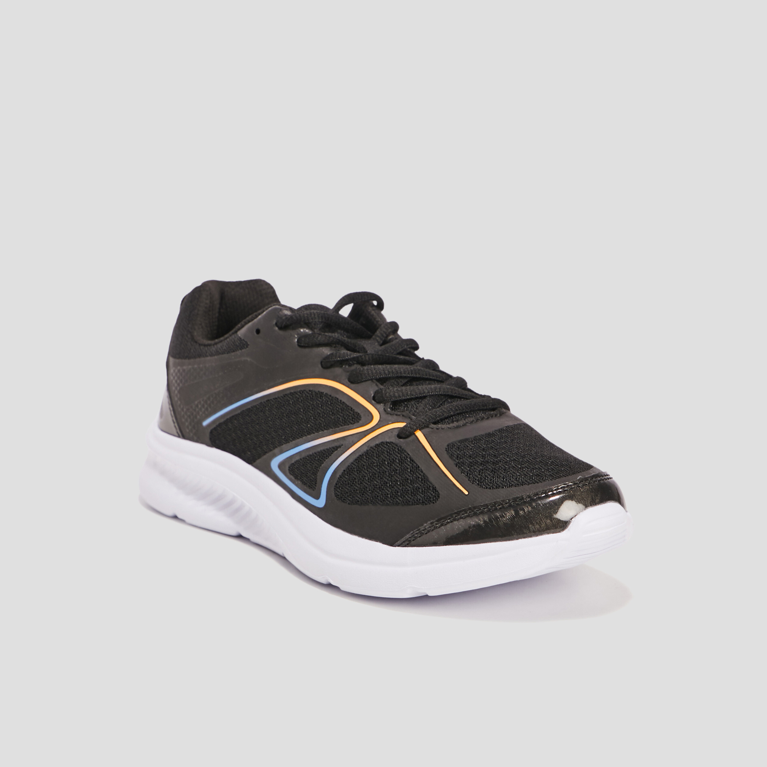 Runnings à lacets noir homme | La Halle
