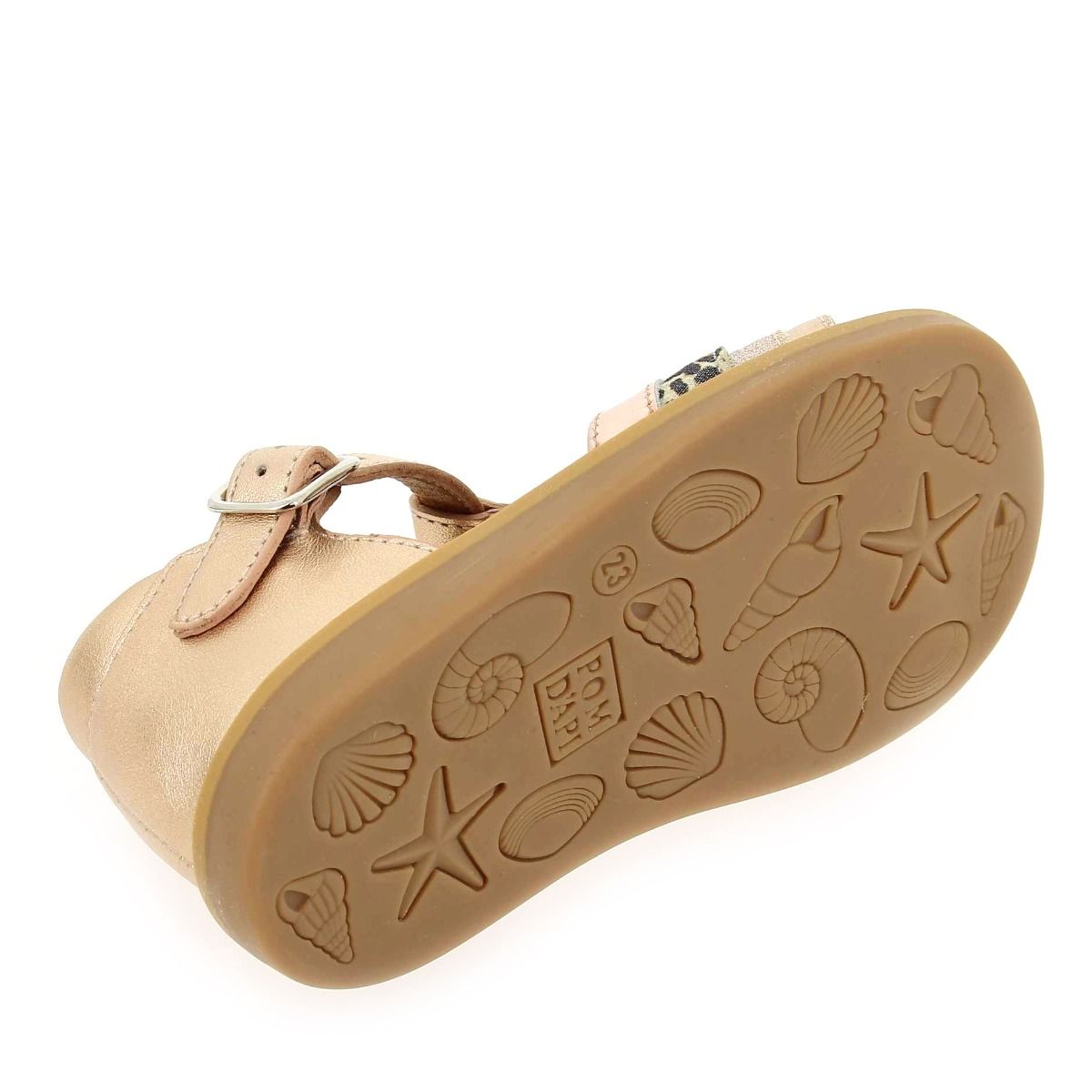 Pom d'api  POPPY SLIDE - Rose Multi