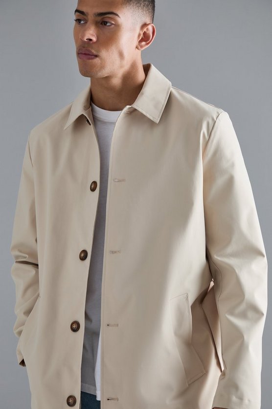 Klassischer Trenchcoat mit Gürtel
