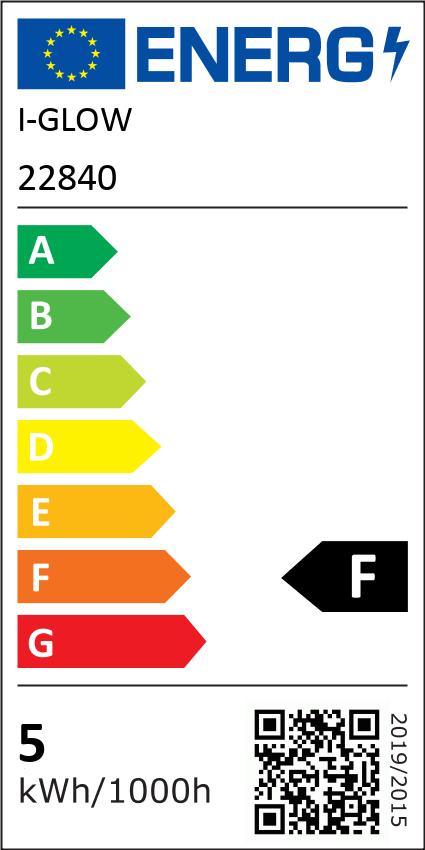 I-Glow LED-Leuchtmittel, Birne E27 - 7er-Set