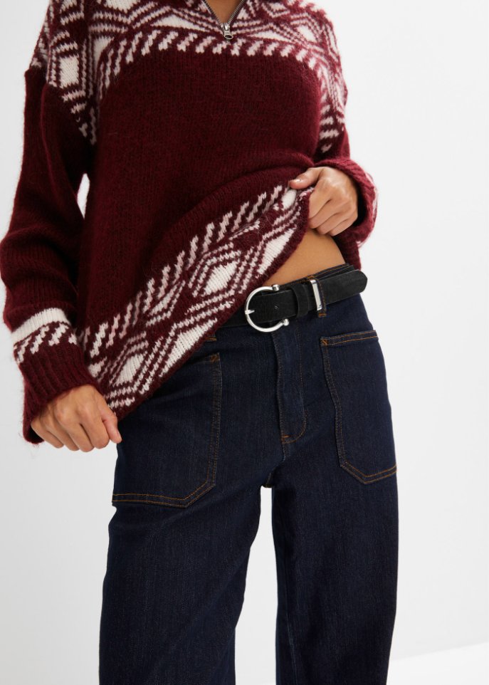 Komfort-Stretch-Jeans, Wide