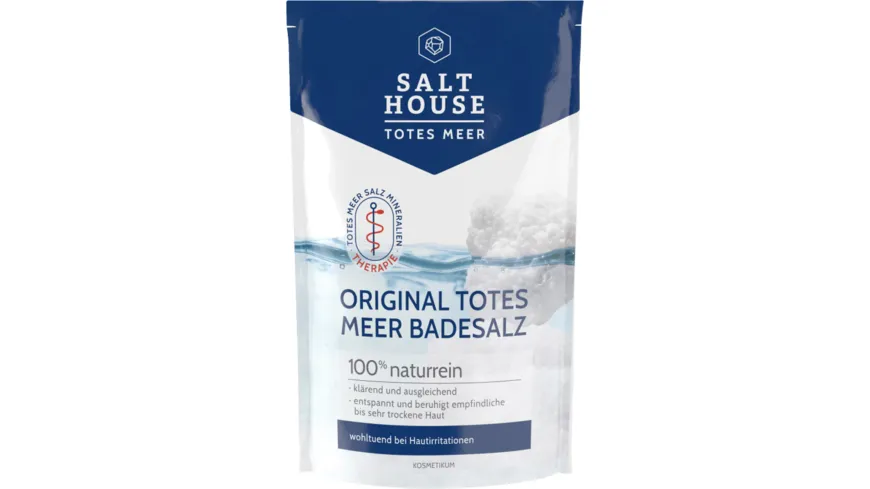 SALTHOUSE Totes Meer Therapie Badesalz 500 g
