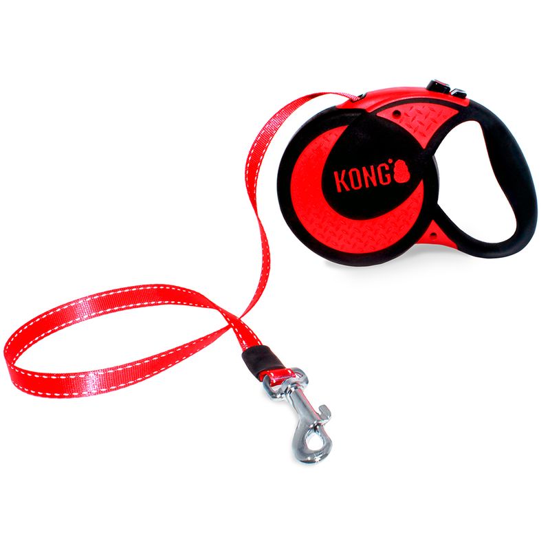 KONG Ultimate Einziehbare Leine Rot zu TOP-Preisen