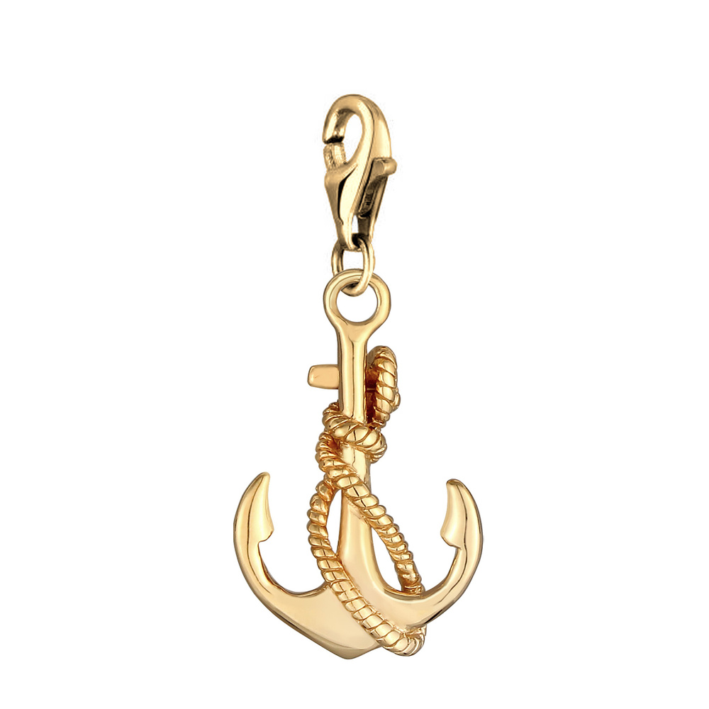 Nenalina Nenalina Amulette Ancre Trend Maritime Pendentif Femme - (925/1000) Argent Pendentif