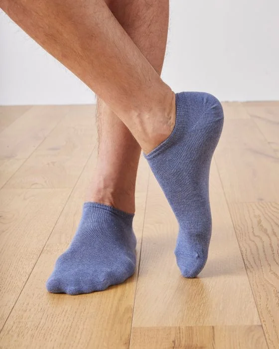 Lot de 2 paires de socquettes invisibles
