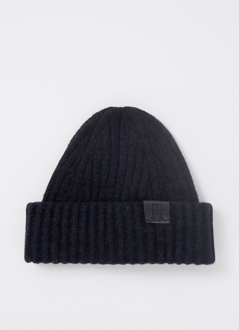 Tommy Hilfiger Hat in alpaca wool blend with logo