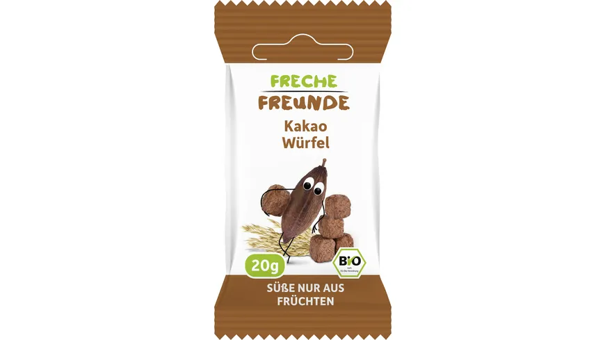 Freche Freunde Bio Kakaowürfel 20 g