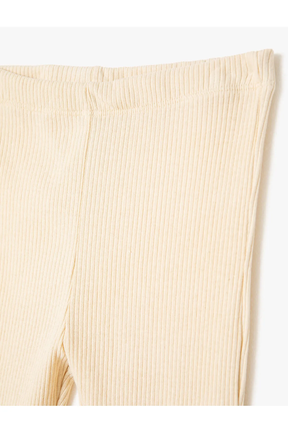 Koton  Hose mit ausgestelltem Bein und geripptem, elastischem Bund