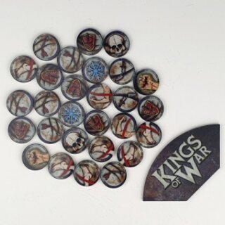 Kings of War: Game token set & Arc Template