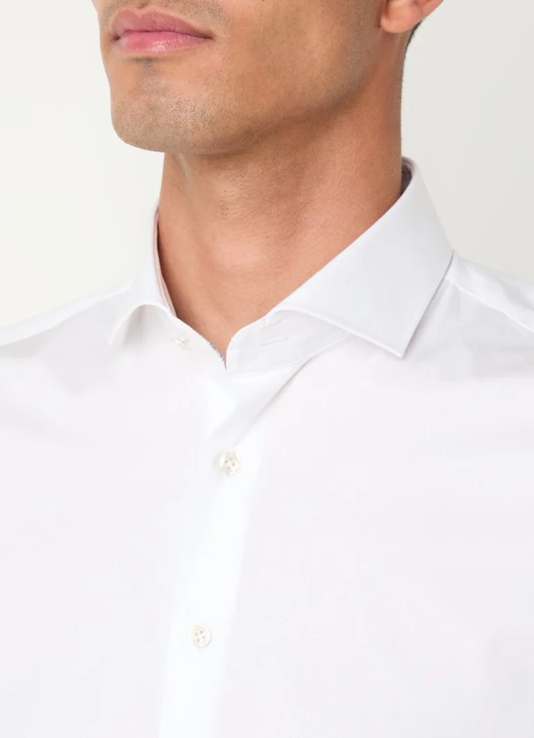 Camicia Profuomo extra slim fit con colletto all'italiana