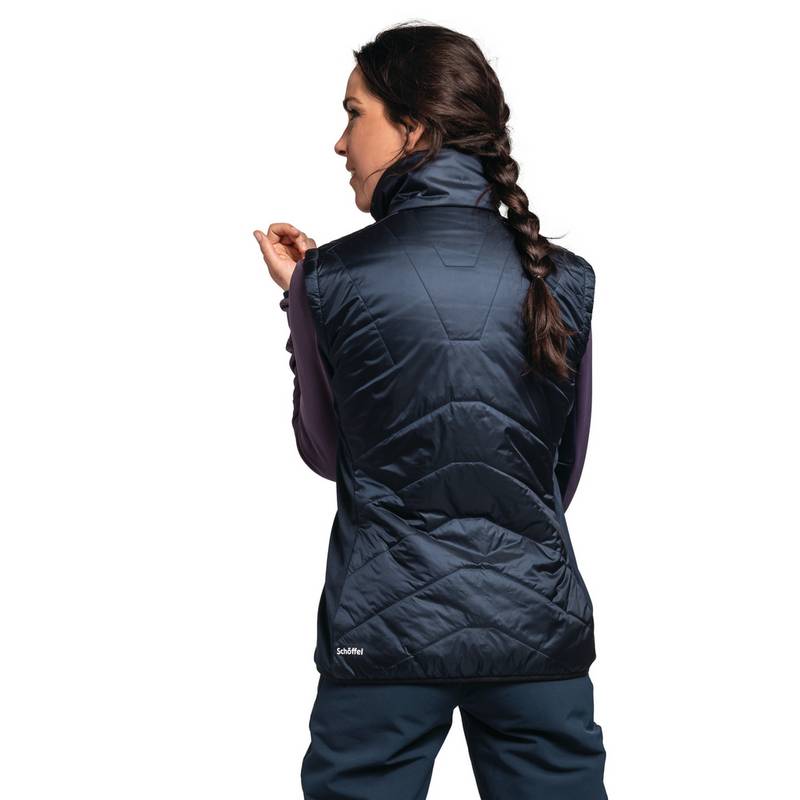 Schöffel Hybrid Vest Stams L Outdoorweste Damen