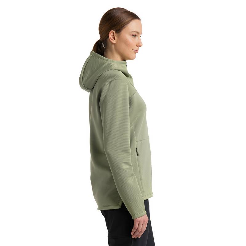 Haglöfs Willow Mid Hood Fleecejacke Damen