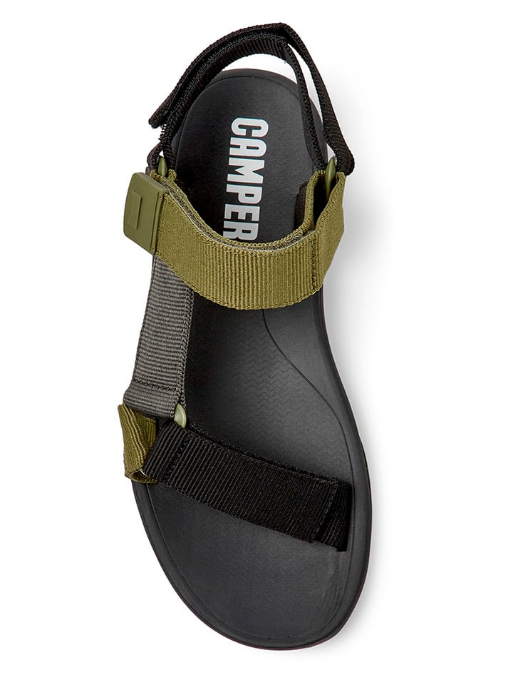 Camper Sandalen in Khaki/ Schwarz günstig kaufen