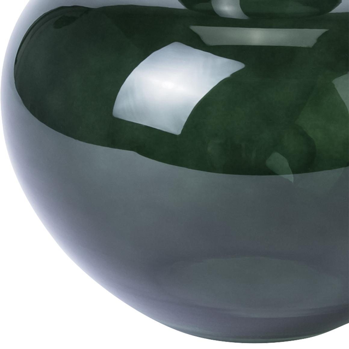 Große Vase in bauchiger Form