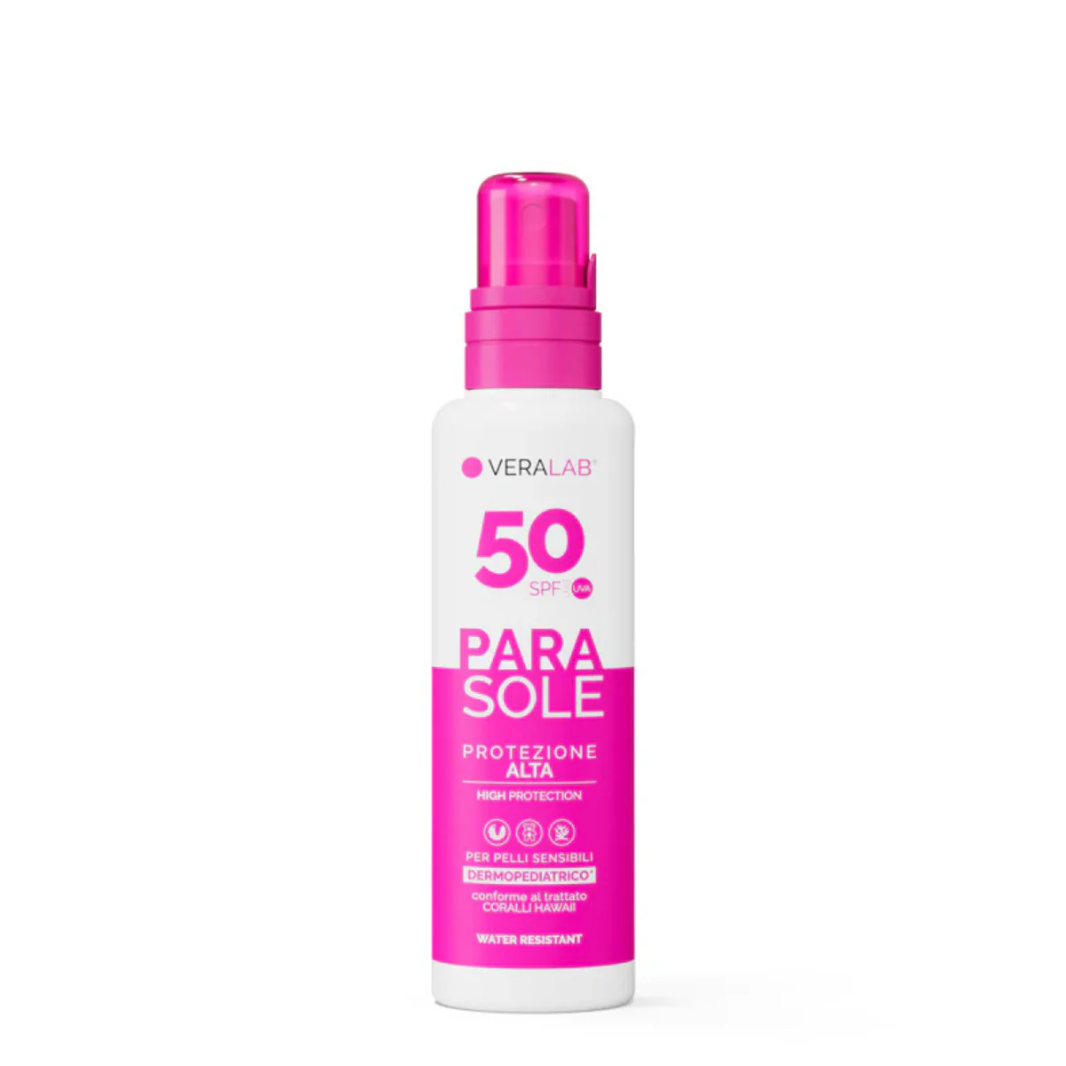 Solari PARASOLE 50 saules aerosols - SPF50 - Augstas aizsardzības ķermeņa saules piens.