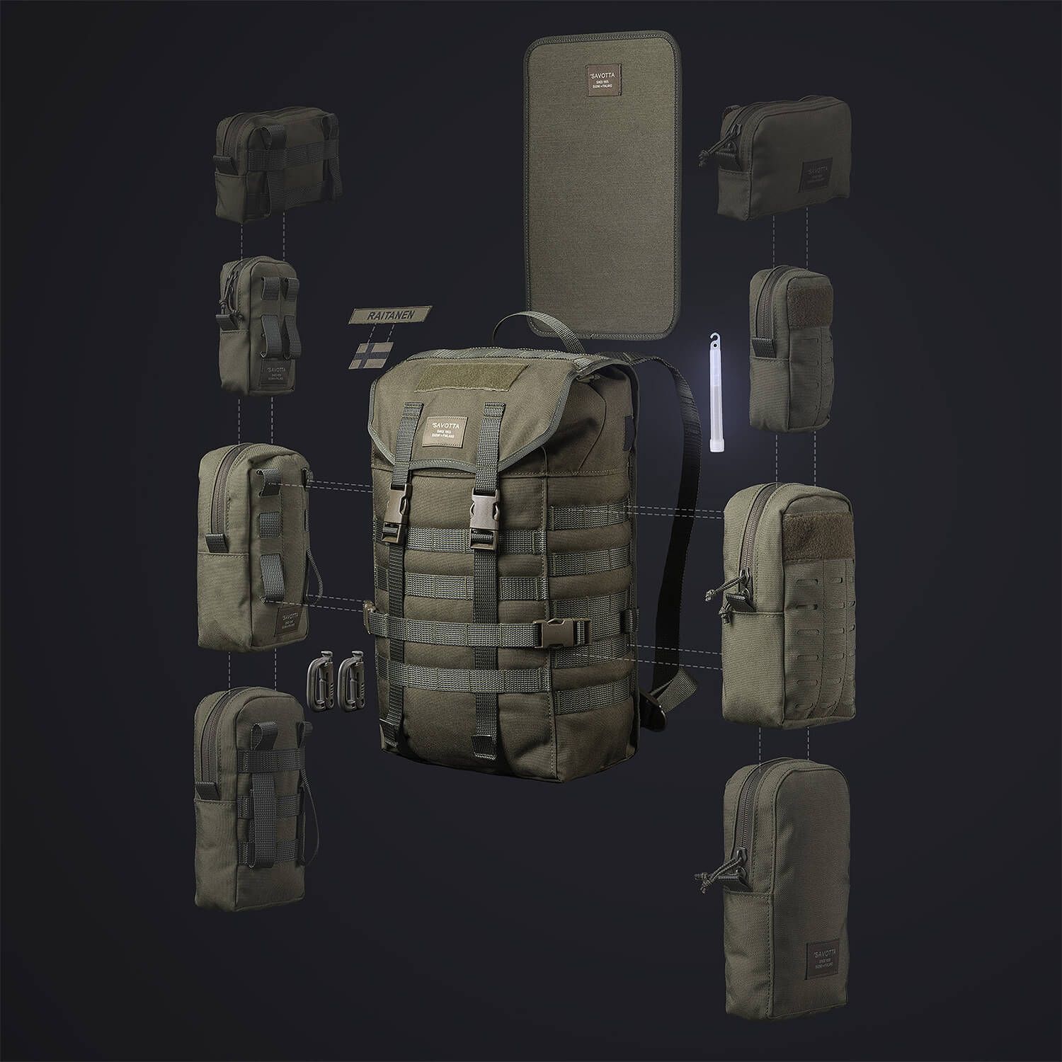 Rucksack Jääkäri S